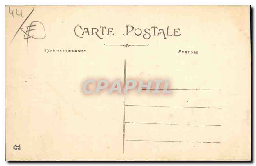 CPA Batz Vue generale des Marais salants  — Rückseite