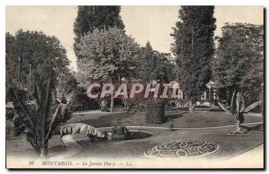 CPA Montargis Le Jardin Durzy 