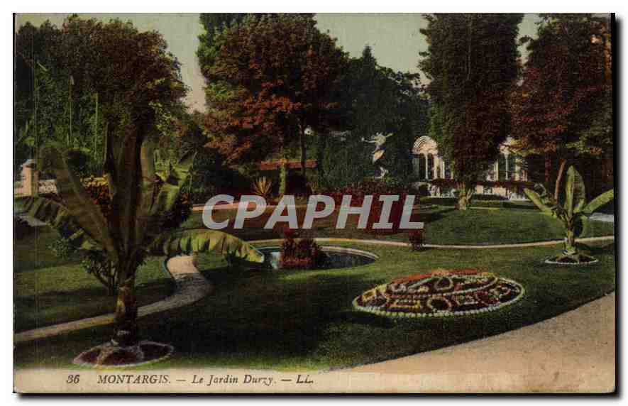 CPA Montargis Le Jardin Durzy 