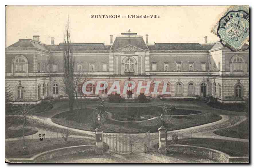 CPA Montargis L'Hotel de Ville 