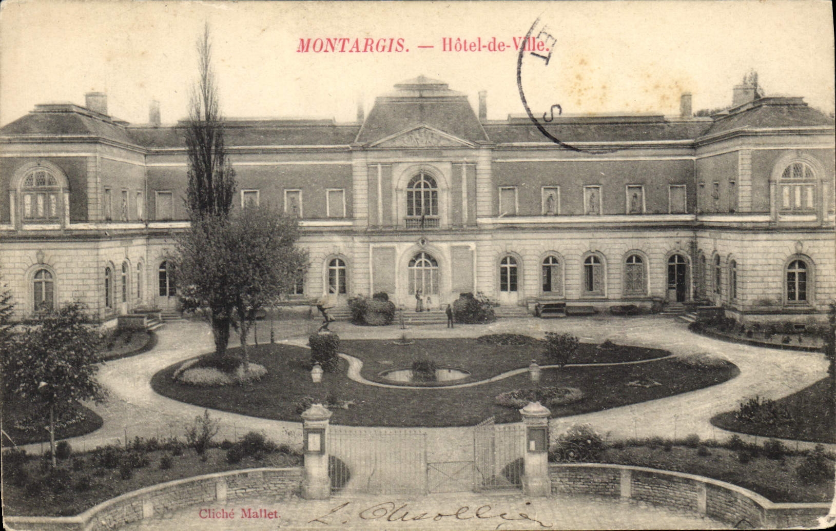 CPA Montargis Hotel de Ville 