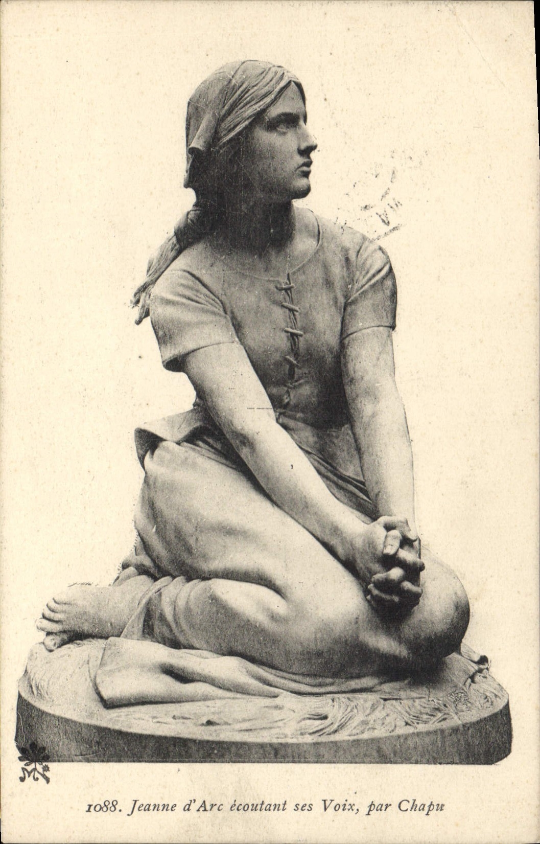 CPA Orleans Jeanne d'Arc ecoutant ses Voix par Chapu