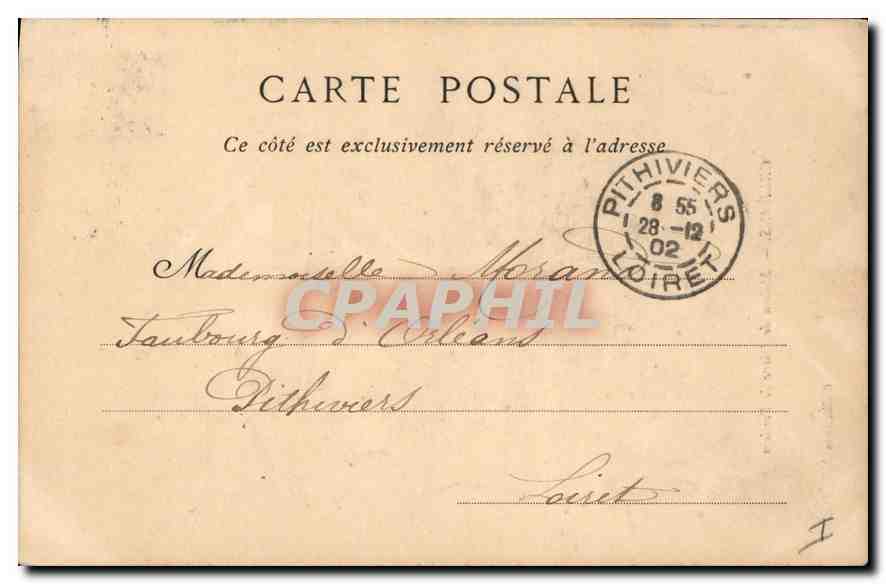 CPA Orleans Maison de Diane de Poitiers  — Rückseite