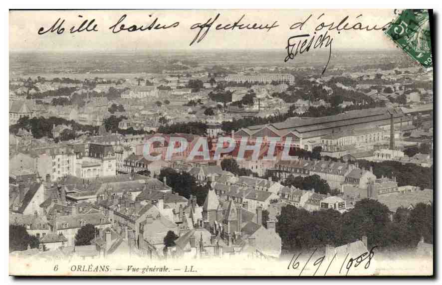 CPA Orleans Vue generale 