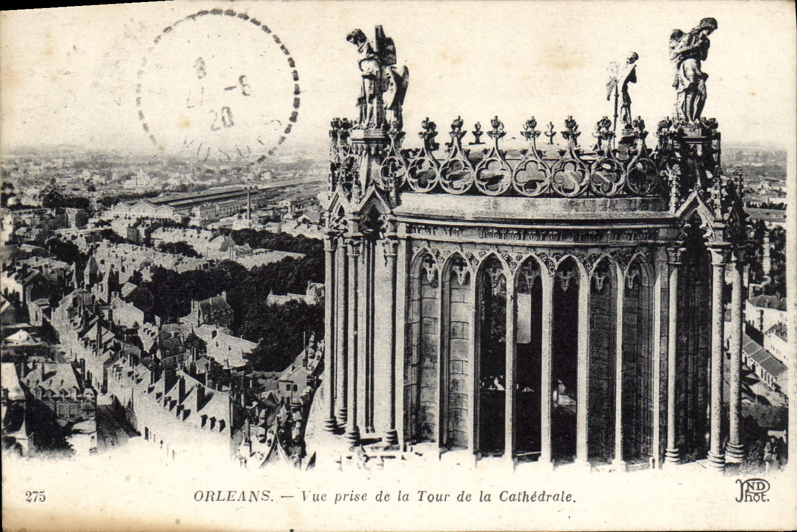 Orléans — Vue prise de la Tour de la Cathédrale — JND Phot.