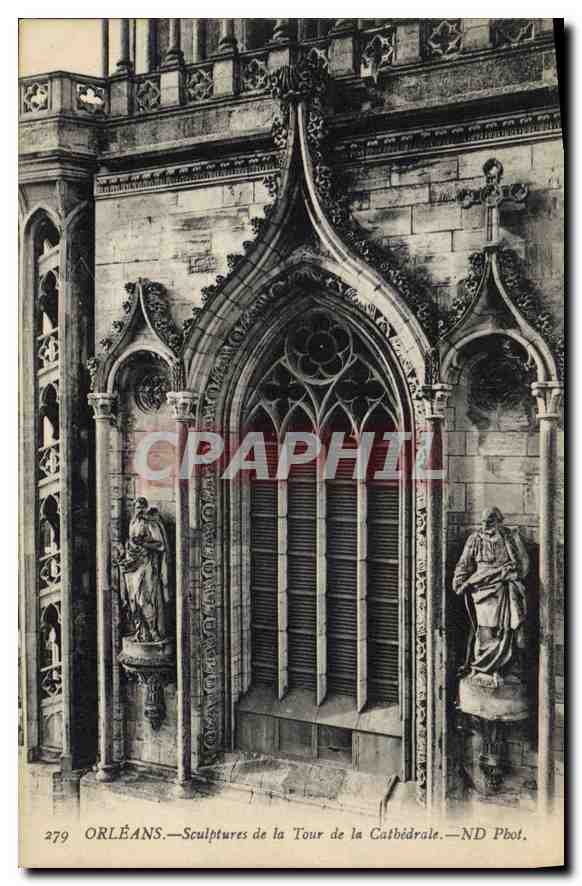 Orléans — Sculptures de la Tour de la Cathédrale — ND Pbot. n° 2779