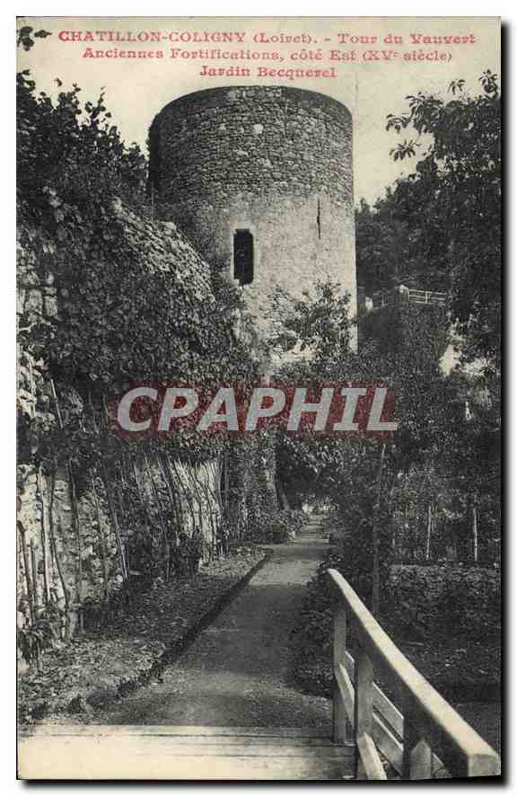CPA Chatillon Coligny Loiret Tour du Vauvert 