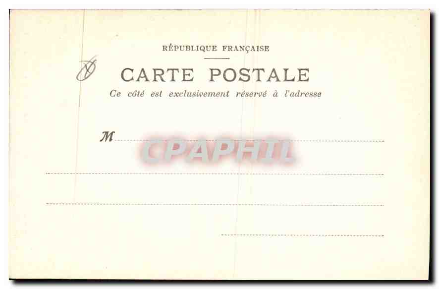 CPA Aix en Provence Cathedrale de St Sauveur  — Rückseite