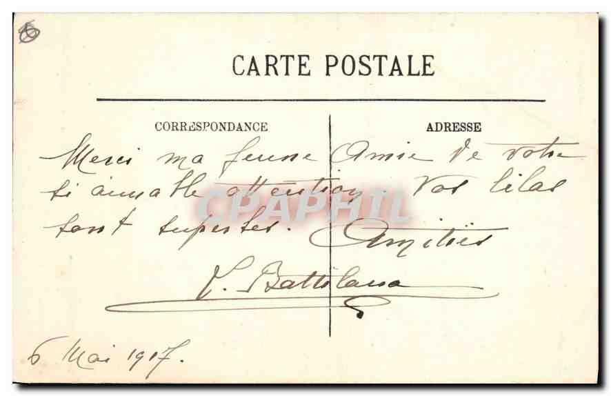Aix-en-Provence — Tor zur Kathedrale (15. Jahrhundert) — Sammlung Mayer, Cliché Guittard — Rückseite