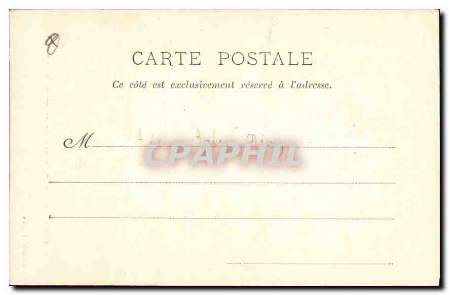 Aix-en-Provence — Portail de la Cathédrale (XVe Siècle) — Germanet, édit., Aix. — Verso