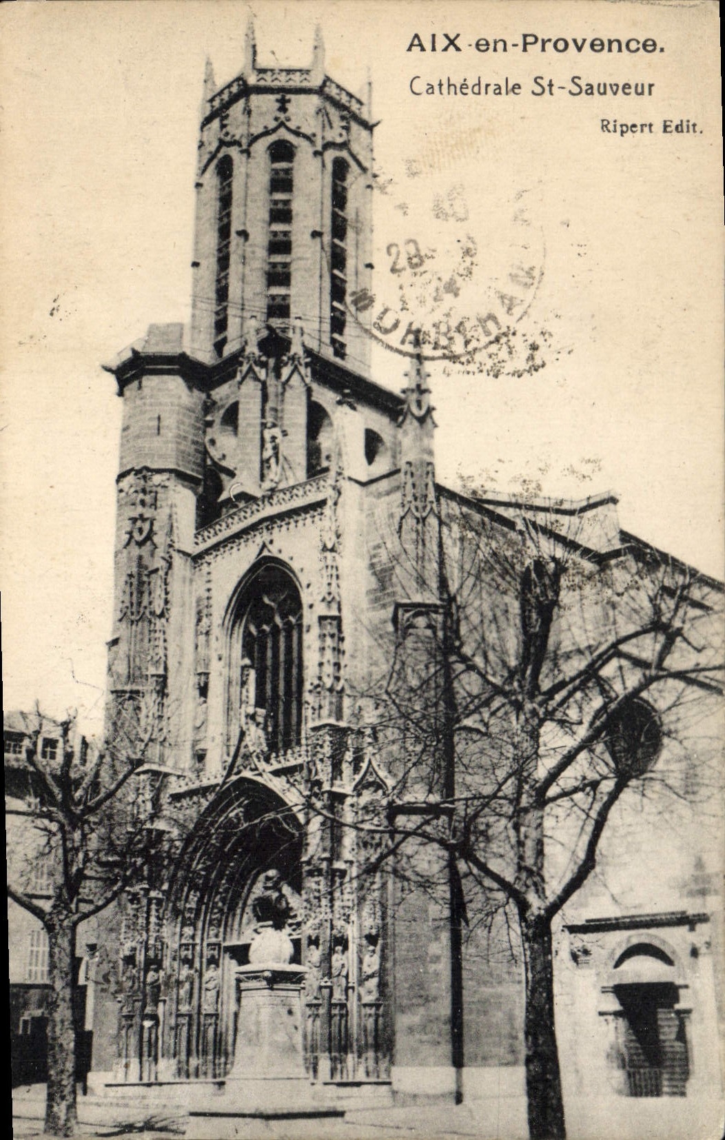 Aix-en-Provence — Cathédrale Saint-Sauveur — Ripert Edit.