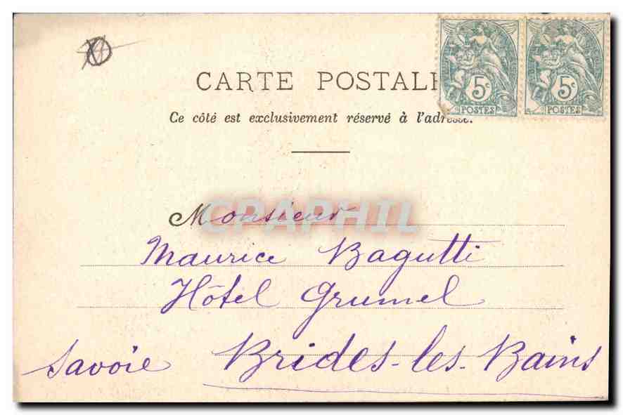 Aix-en-Provence — Cloître du Petit Séminaire — G. Martinet, éditeur — Verso