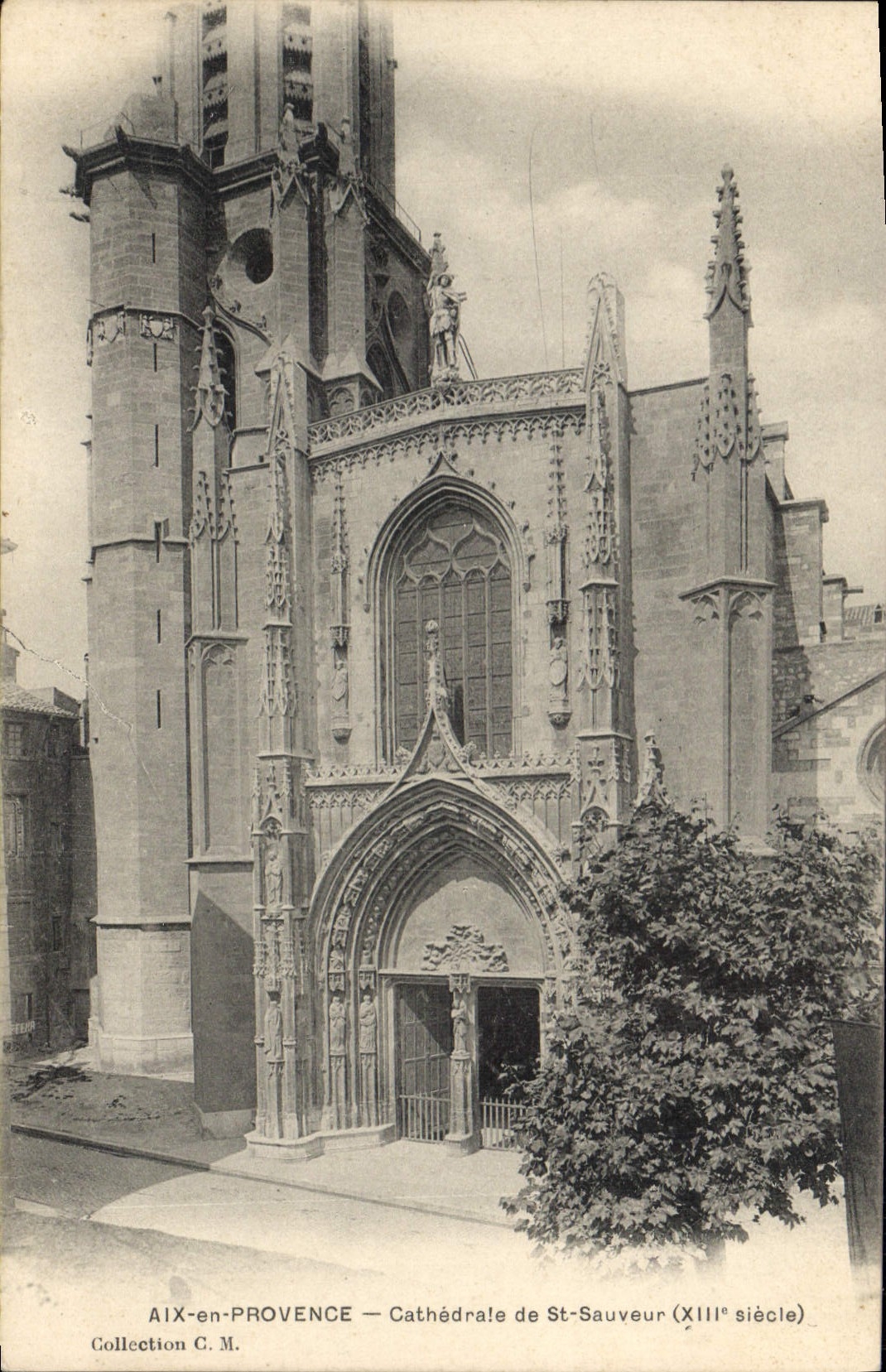AIX-en-PROVENCE — Cathédrale de St-Sauveur (XIIIe siècle) — Collection C. M.