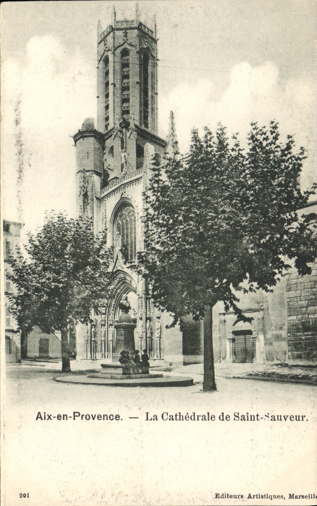 Aix-en-Provence — Die Kathedrale Saint-Sauveur — Künstlerverlag, Marseille, n°201