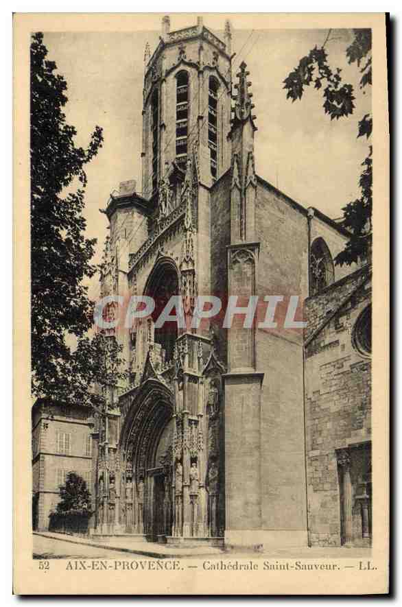 Aix-en-Provence — Cathédrale Saint-Sauveur — LL. n° 52