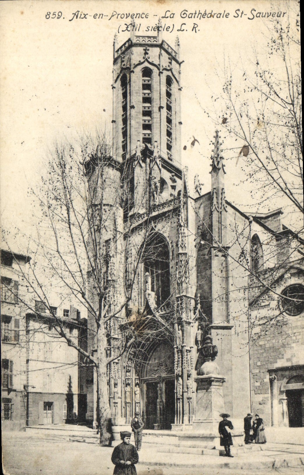 Aix-en-Provence — La Cathédrale St-Sauveur (XIIIe siècle) — L.R. n°859