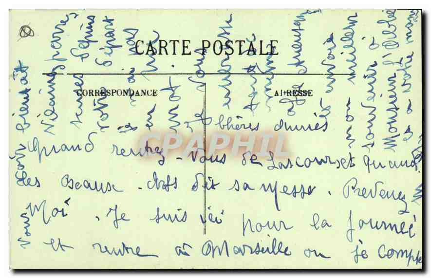 CPA Aix en Provence Portail de St Sauveur XV siecle  — Rückseite