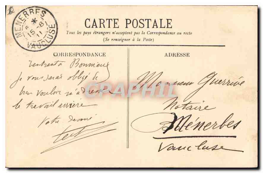 Tombeau des Comtes de Provence — Église Saint-Jean-de-Malte, Aix-en-Provence (XIIIe siècle) — Collection C. Martinet — Verso