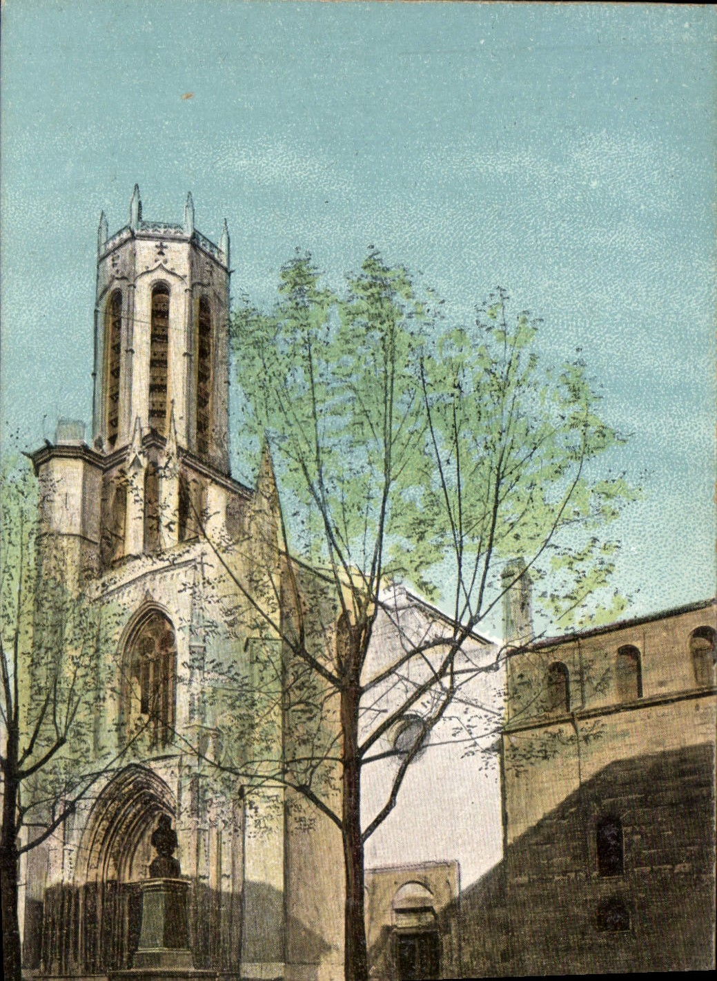 Église Saint-Pierre de Toulouse — vue de la tour — éditeur Aqua Photo