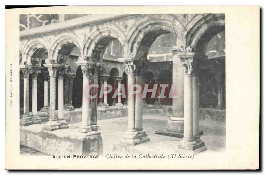 CPA Aix en Provence Cloitre de la Cathedrale XI siecle 