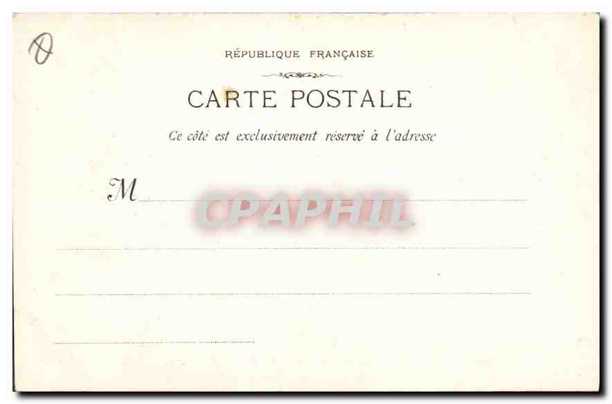 CPA Aix en Provence Cloitre de la Cathedrale XI siecle  — Rückseite
