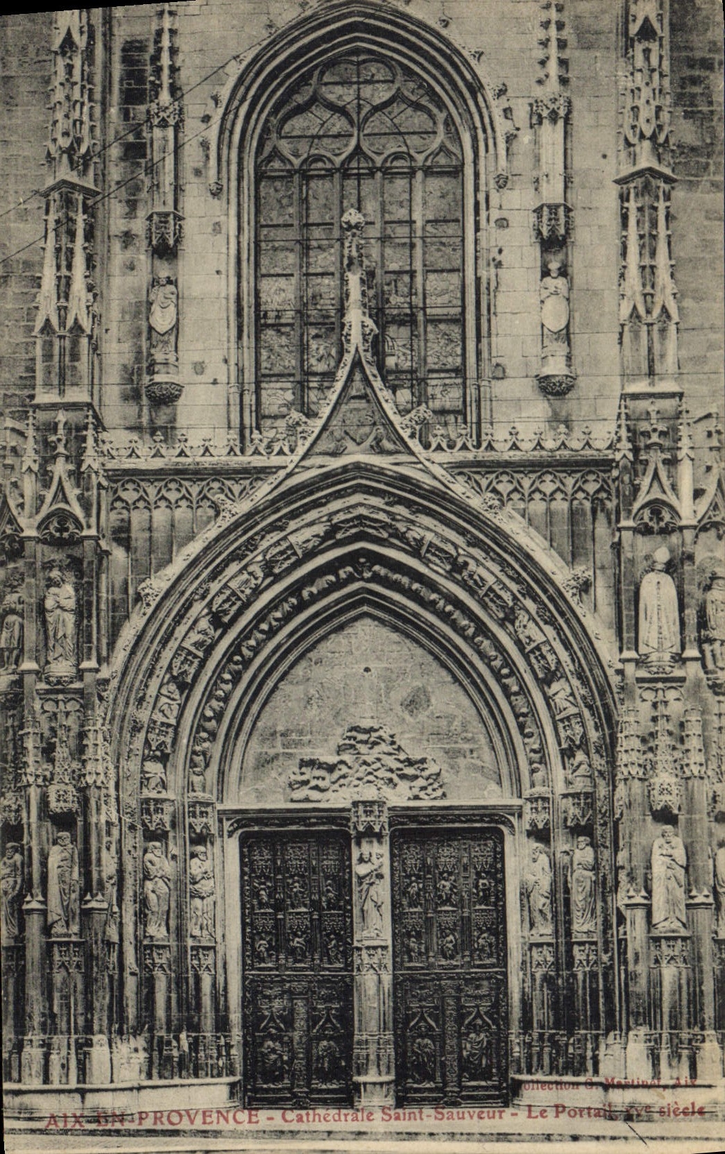 Aix-en-Provence - Cathédrale Saint-Sauveur - Le Portail - XVe siècle