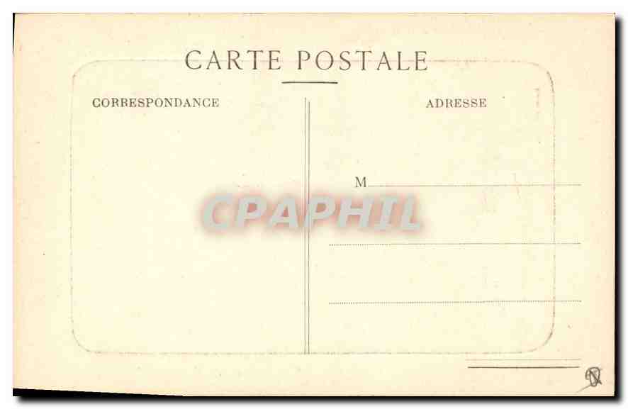 CPA Aix en Provence Portail de la Cathedrale XV Siecle  — Rückseite