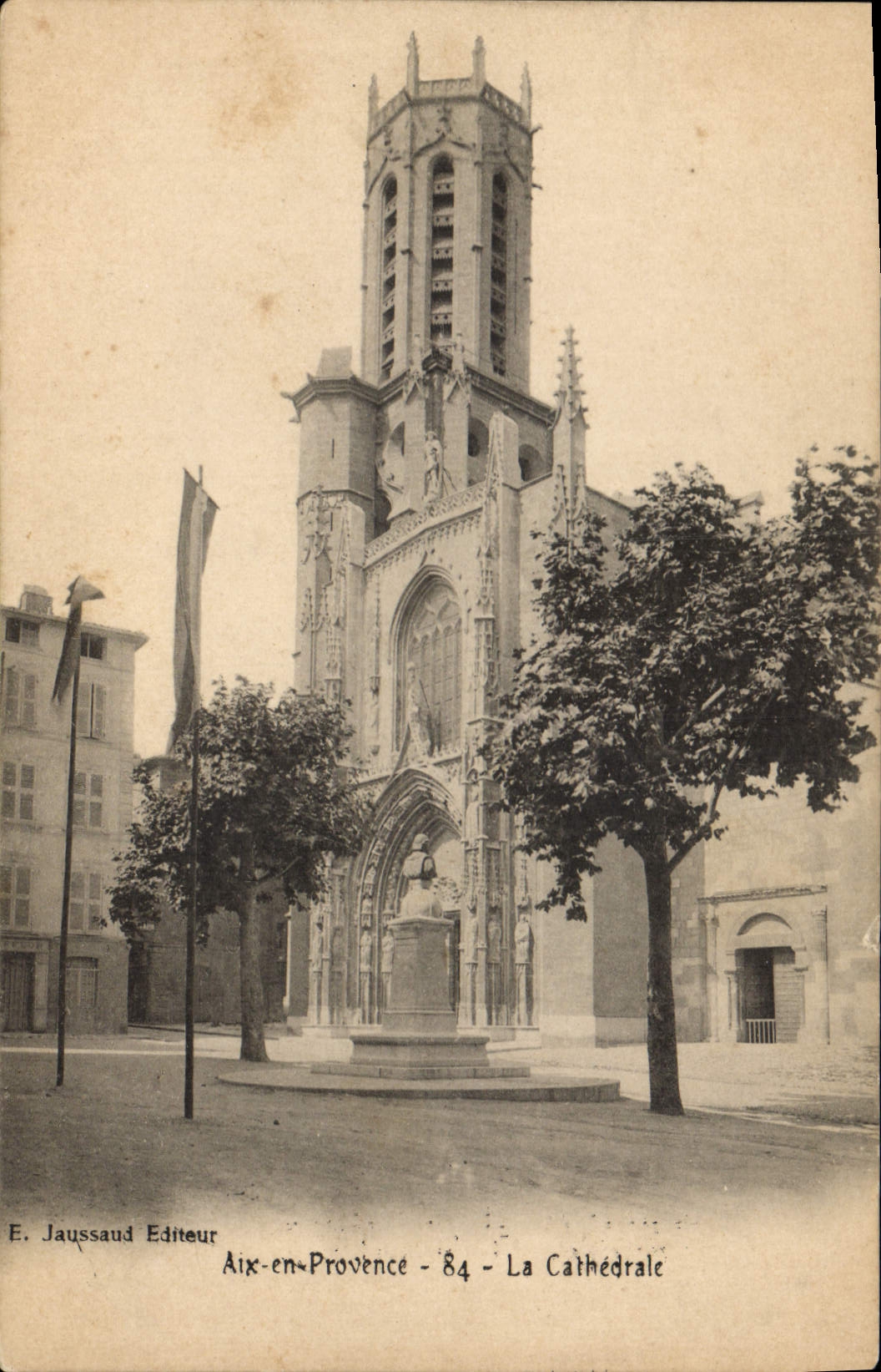Aix-en-Provence — La Cathédrale — E. Jaussaud Editeur