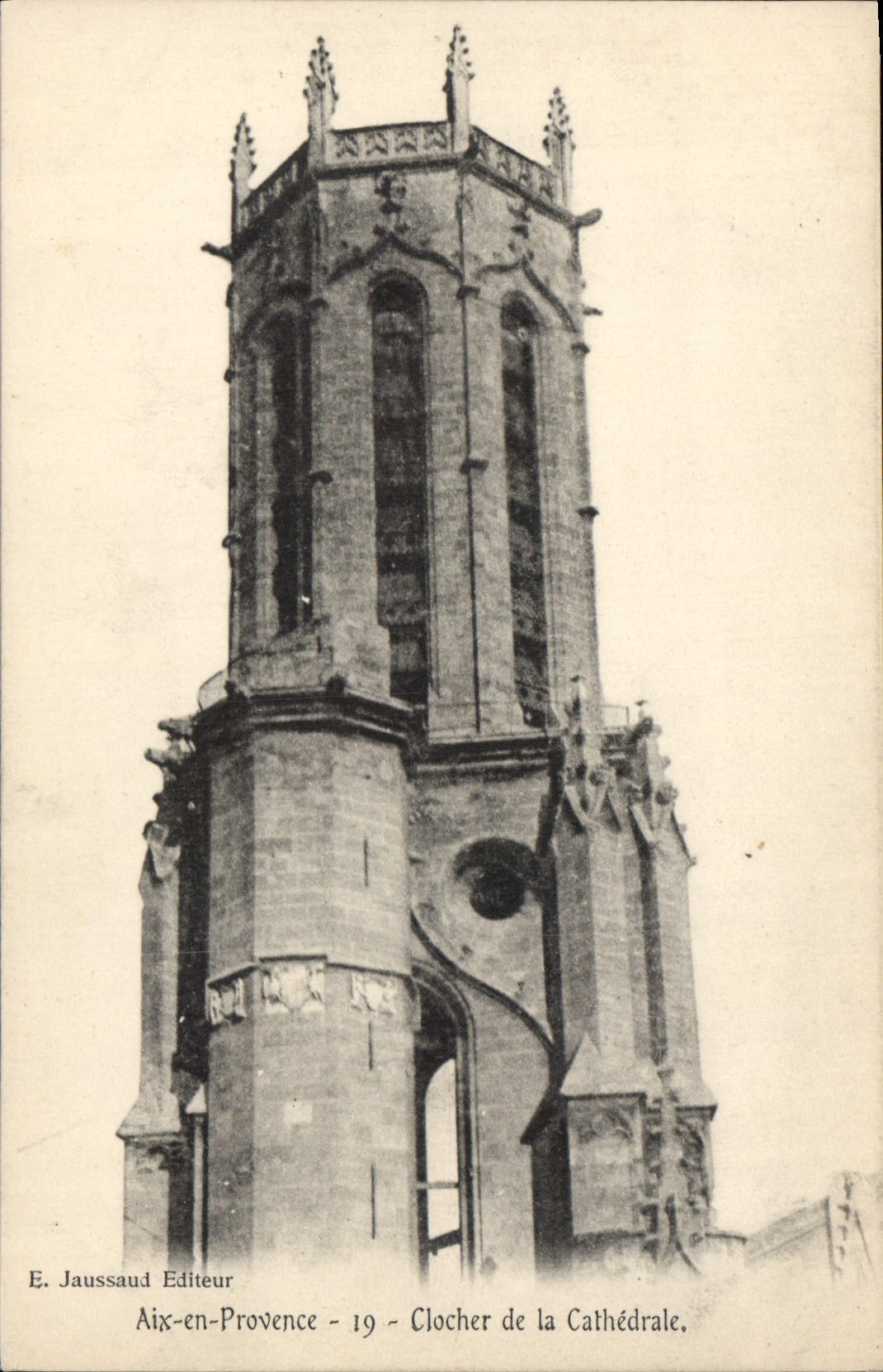 Aix-en-Provence — Turm der Kathedrale — E. Jaussaud Verlag - 19