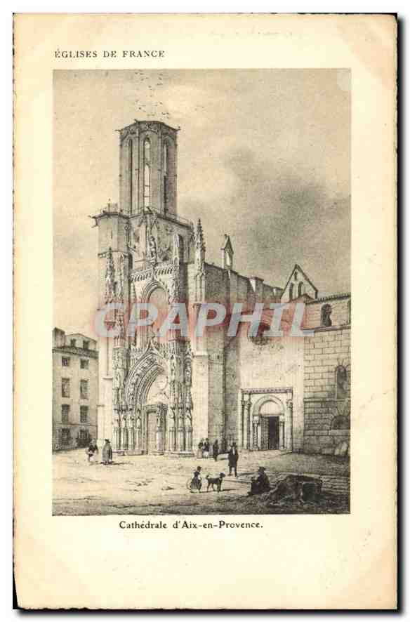Cathédrale d'Aix-en-Provence — Églises de France — Édition Artistique SUPRA Paris