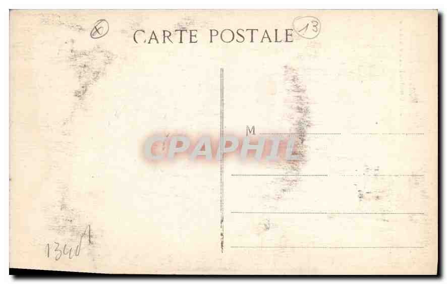 CPA Aix en Provence Cathedrale St Sauveur Portail XVe siecle  — Rückseite