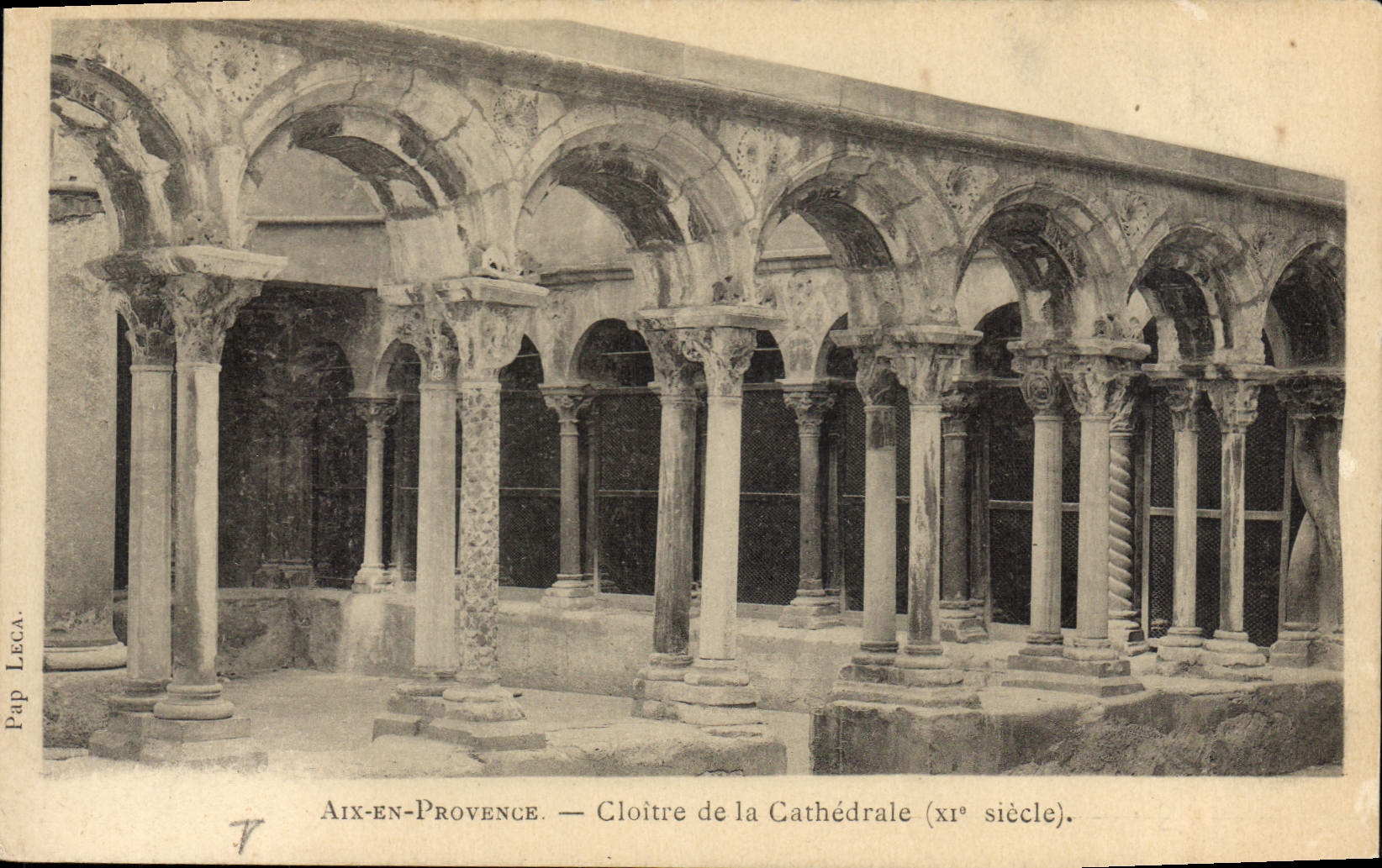 Aix-en-Provence — Cloître de la Cathédrale (xième siècle) — Pap Leca, n°7