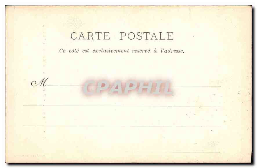 CPA Aix en Provence portes de la Cathedrale XV siecle  — Back