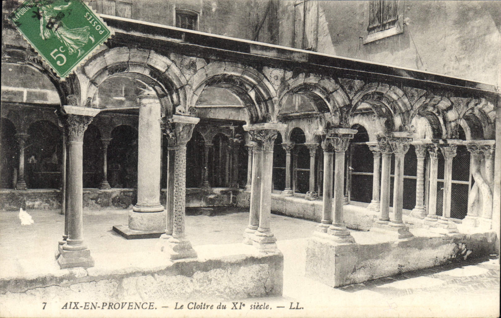 Aix-en-Provence — Le Cloître du XIe siècle — LL. - Recto