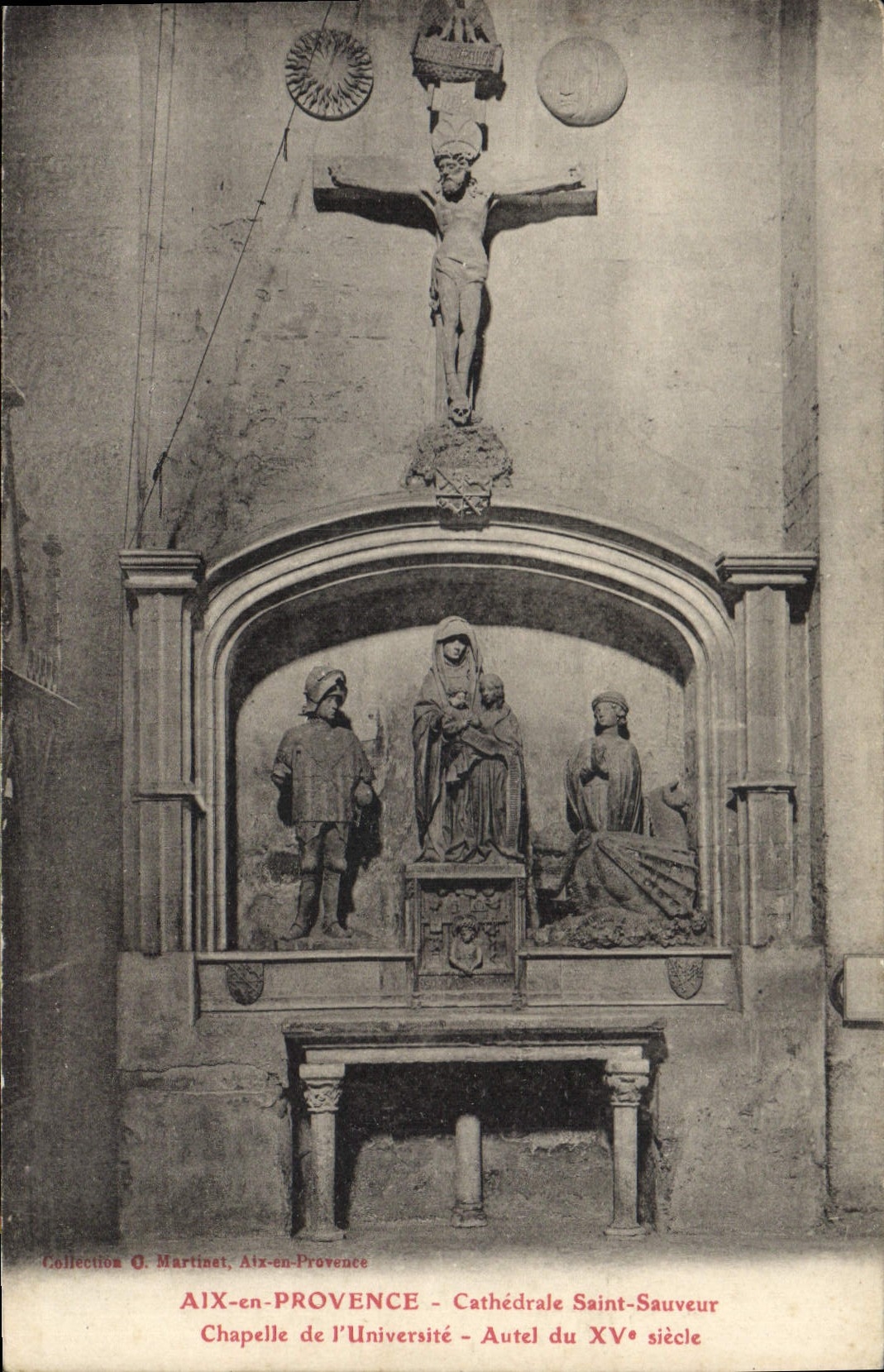Aix-en-Provence - Cathédrale Saint-Sauveur - Autel du XVᵉ siècle