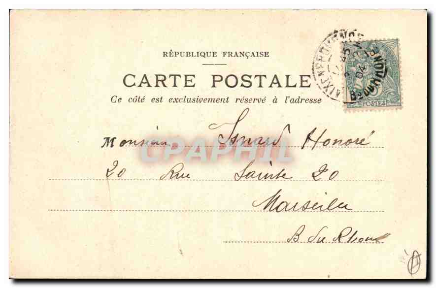 AIX-en-PROVENCE — La Cathédrale de St-Sauveur (XIIIe Siècle) — Verso