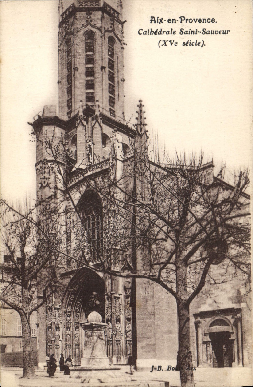 Aix-en-Provence — Kathedrale Saint-Sauveur (15. Jahrhundert) — J.-B. Bonne, Aix