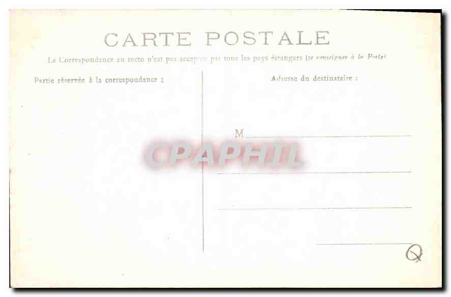 CPA Aix en Provence Cathedrale Saint Sauveur  — Rückseite