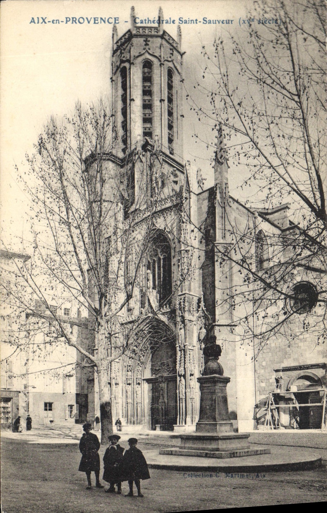 Aix-en-Provence — Kathedrale Saint-Sauveur (15. Jahrhundert) — Sammlung C. Kartinet, Aix