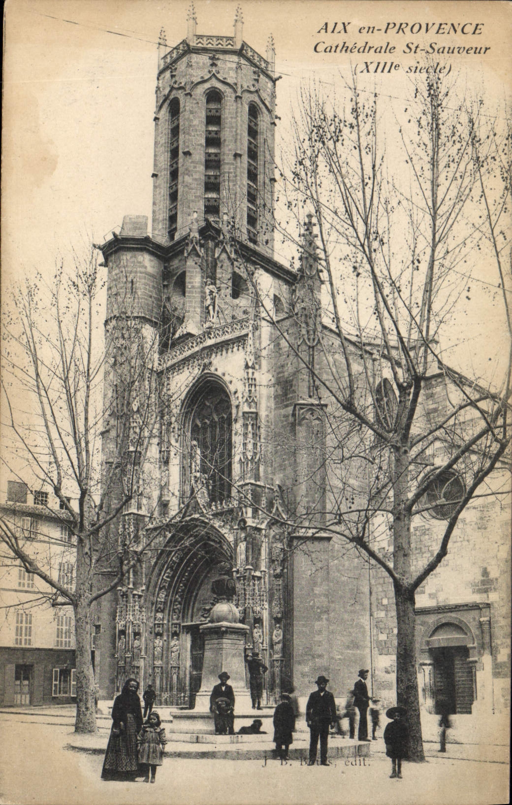 Aix-en-Provence — Kathedrale Saint-Sauveur (13. Jahrhundert) — J. B. Paris, Verlag