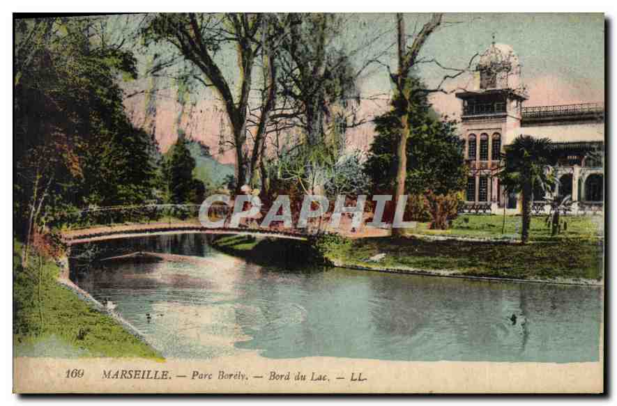 CPA Marseille parc Borely Bord du lac 