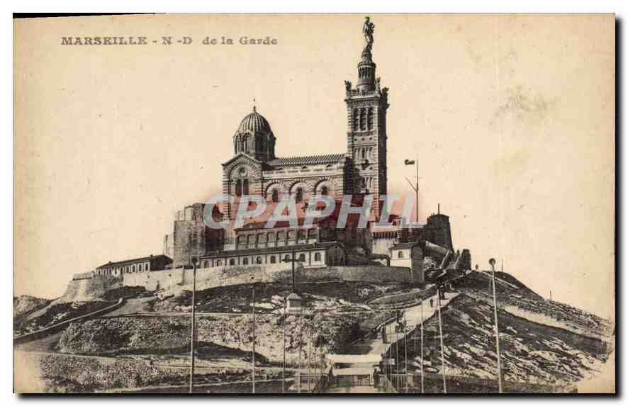 CPA Marseille N D de la garde 
