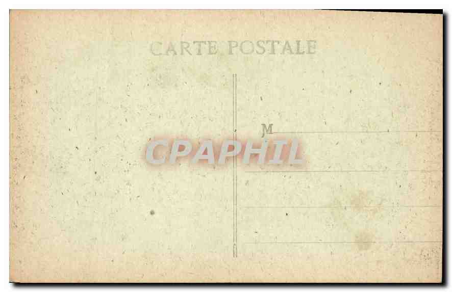 CPA Marseille N D de la garde  — Rückseite