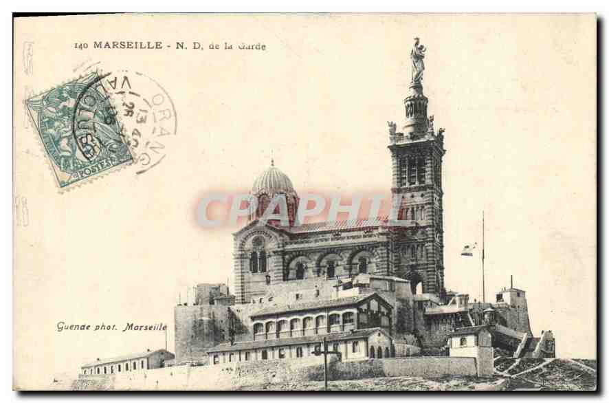 CPA Marseille N D de la garde 