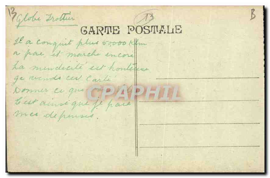 Marseille — Rue de la République — Cinématographe — Verso