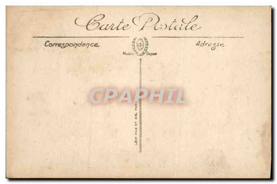 Marseille — La Corniche — La Pointe de Maldorme — Lévy Fils et Cie, Paris — Verso