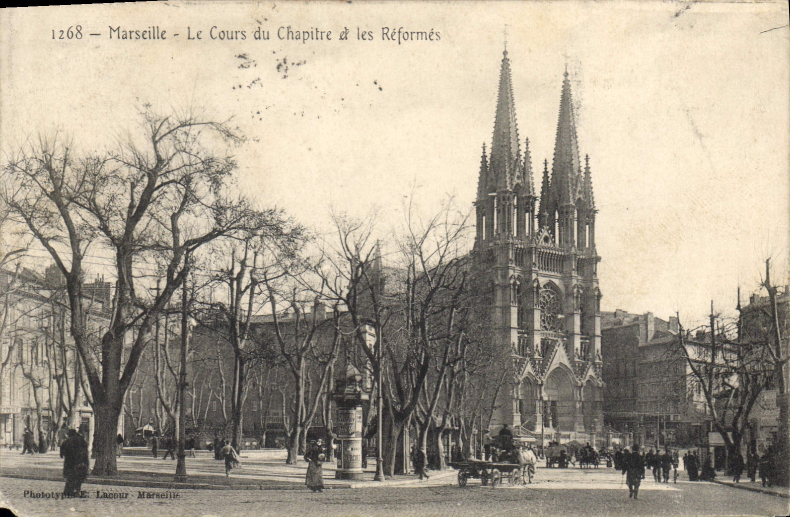 CPA Marseille Le Cours du Chapitre et les Reformes 