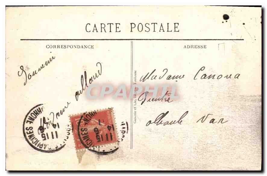 Marsella — La Catedral — BR - 1522 — Reverso