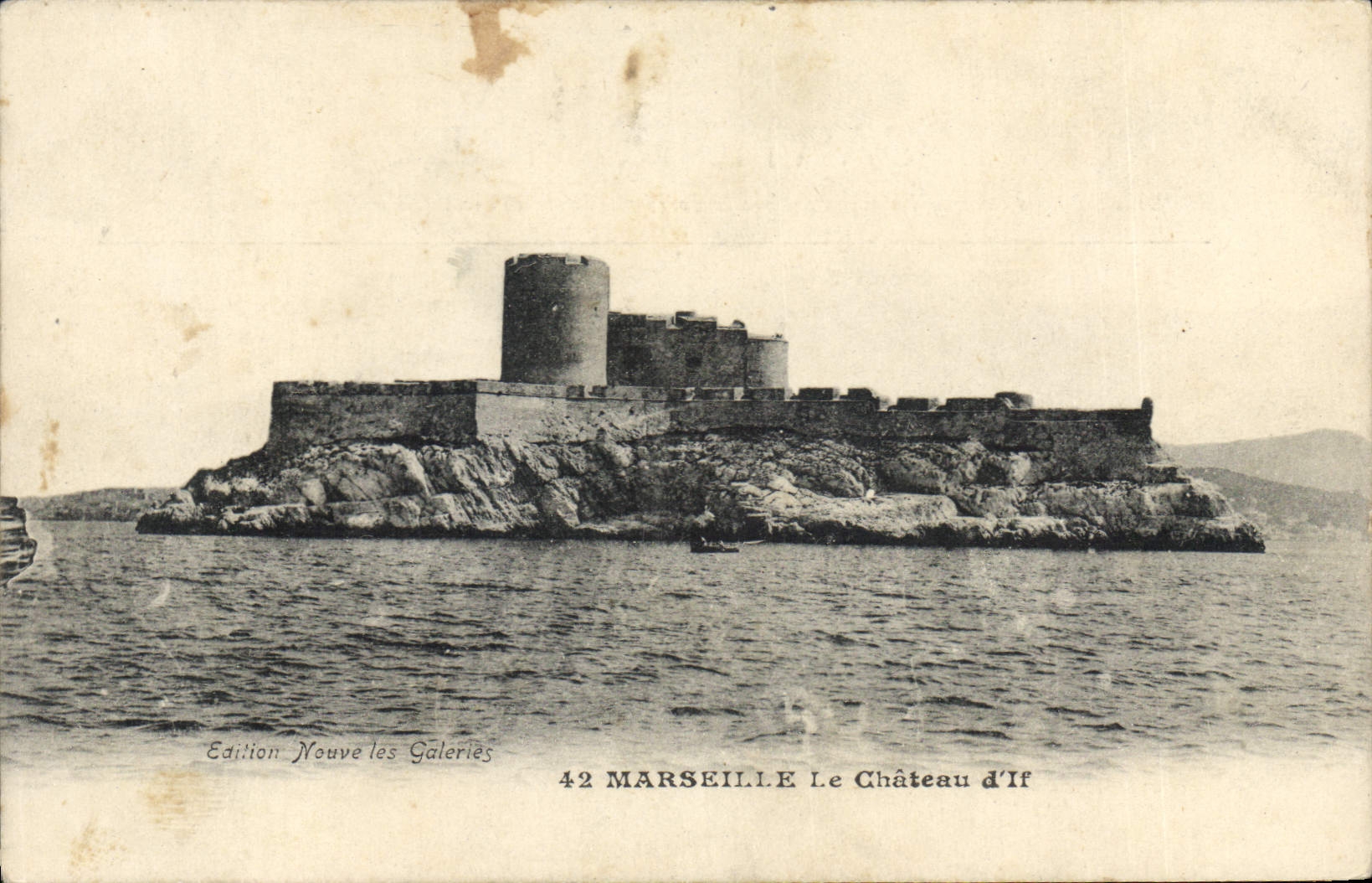 CPA Marseille Le Chateau d'If 