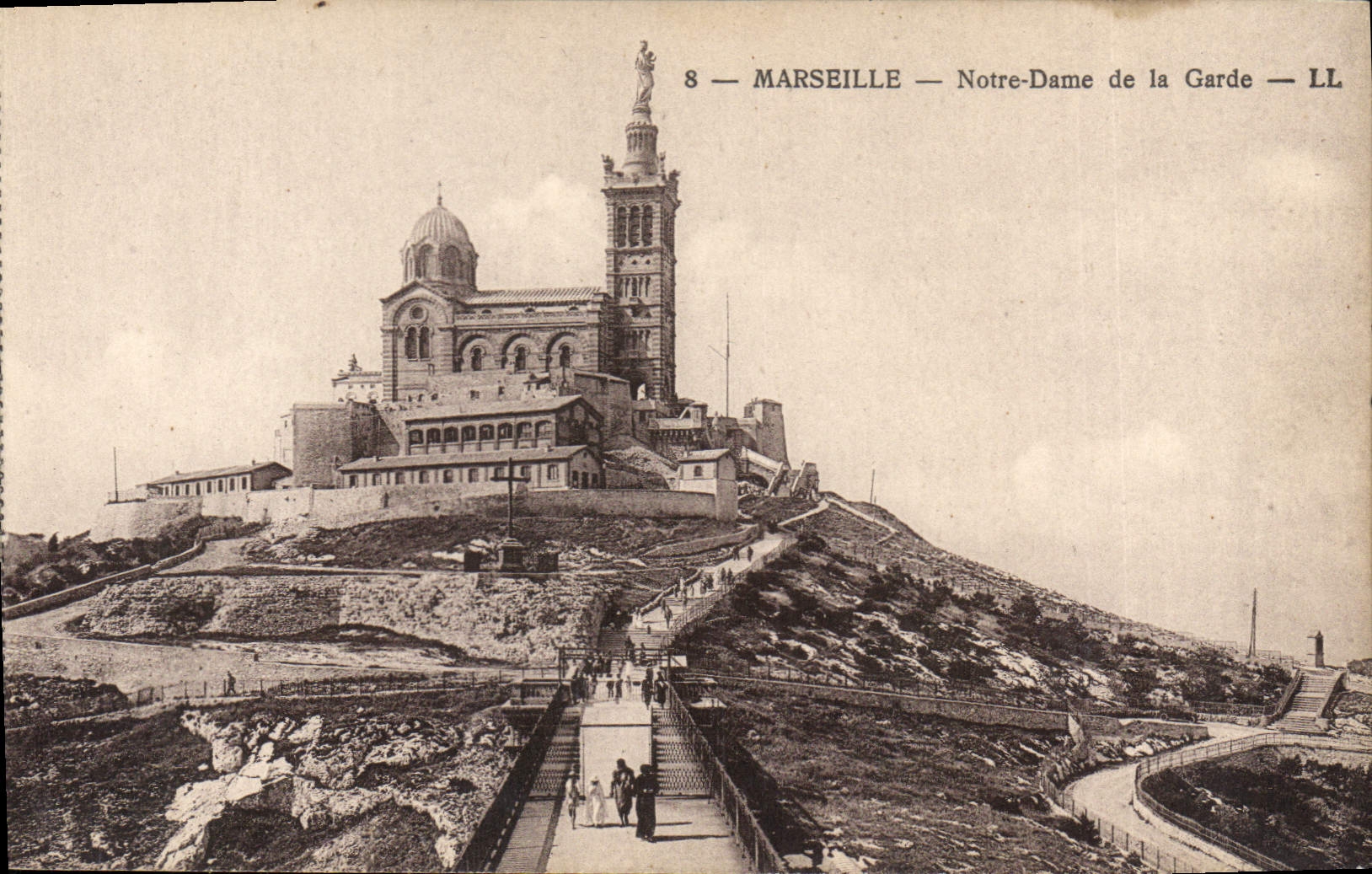 CPA Marseille Notre Dame de la Garde 